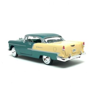 Miniatura Chevrolet Bel Air 1955 (Verde) - 1:24 Motormax