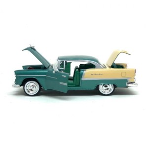 Miniatura Chevrolet Bel Air 1955 (Verde) - 1:24 Motormax