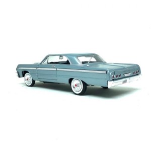 Miniatura Chevrolet Impala 1964 (Azul) - 1:24 Motormax