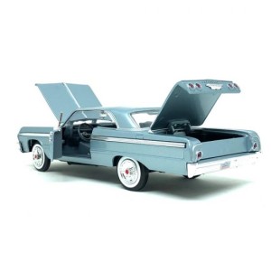 Miniatura Chevrolet Impala 1964 (Azul) - 1:24 Motormax
