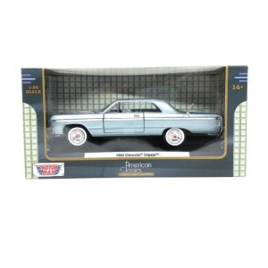 Miniatura Chevrolet Impala 1964 (Azul) - 1:24 Motormax