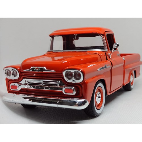 Miniatura Chevy Apache Fleetside Pickup 1958 1:24 - Motormax
