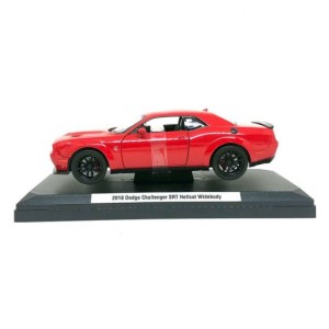 Miniatura Dodge Challenger SRT Hellcat Widebody 2018 - Vermelho 1:24 - Motormax