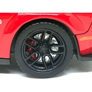 Miniatura Dodge Challenger SRT Hellcat Widebody 2018 - Vermelho 1:24 - Motormax