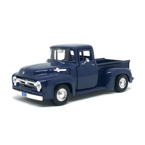 Miniatura Ford F-100 Pickup 1956 (Azul) - 1:24 Motormax