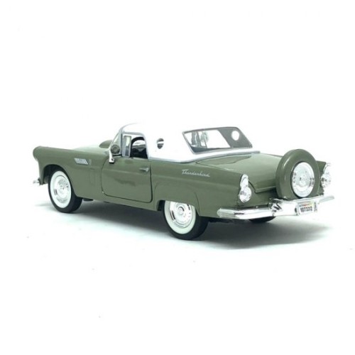 Miniatura Ford Thunderbird 1956 Verde - 1:24 Motormax