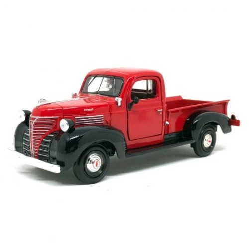 Miniatura Plymouth PickUp 1941 (Vermelha) 1:24 - Motormax