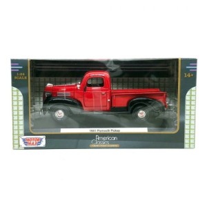 Miniatura Plymouth PickUp 1941 (Vermelha) 1:24 - Motormax