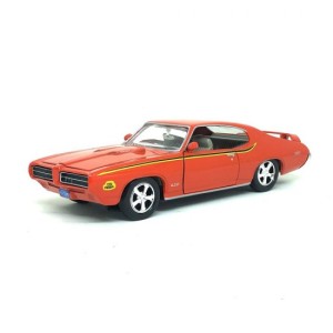 Miniatura Pontiac GTO Judge 1969 (Laranja) 1:24 - Motormax