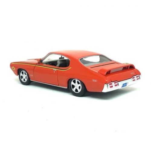 Miniatura Pontiac GTO Judge 1969 (Laranja) 1:24 - Motormax
