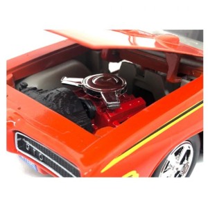 Miniatura Pontiac GTO Judge 1969 (Laranja) 1:24 - Motormax