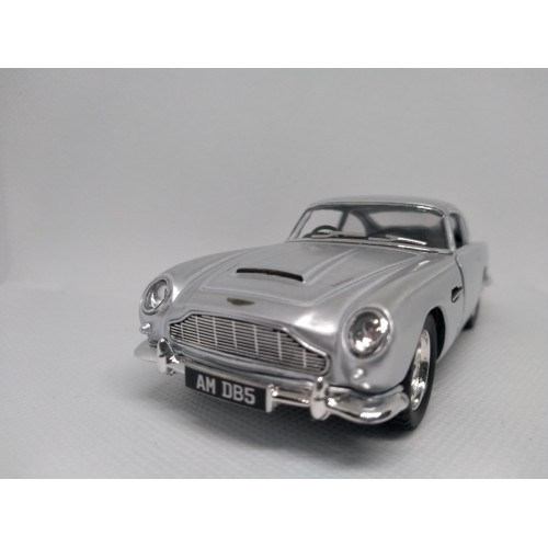 Miniatura Aston Martin DB5 1963 (prata) 1:38 Kinsmart