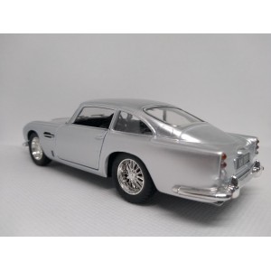 Miniatura Aston Martin DB5 1963 (prata) 1:38 Kinsmart