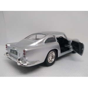 Miniatura Aston Martin DB5 1963 (prata) 1:38 Kinsmart