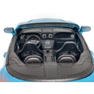 Miniatura Bentley Continental Supersports Convertible 2010 (azul) 1:38 Kinsmart