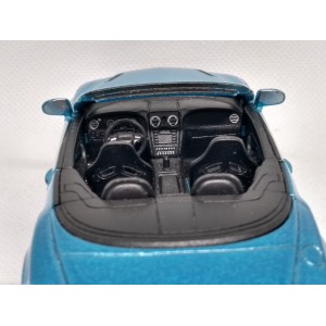 Miniatura Bentley Continental Supersports Convertible 2010 (azul) 1:38 Kinsmart