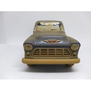 Miniatura Chevy Stepside Pick-Up 1955 (cinza - "suja") 1:32 Kinsmart