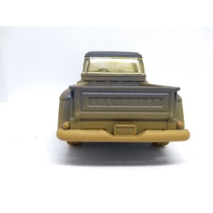 Miniatura Chevy Stepside Pick-Up 1955 (cinza - "suja") 1:32 Kinsmart