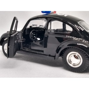 Miniatura de Fusca Polícia 1:32