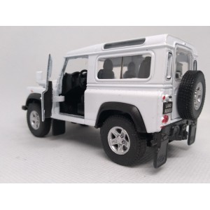 Miniatura Land Rover Defender (branca) 1:32 Welly