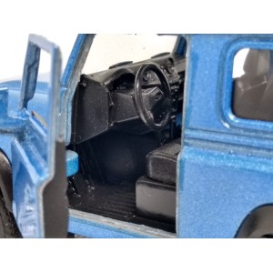 Miniatura Land Rover Defender (azul) 1:32