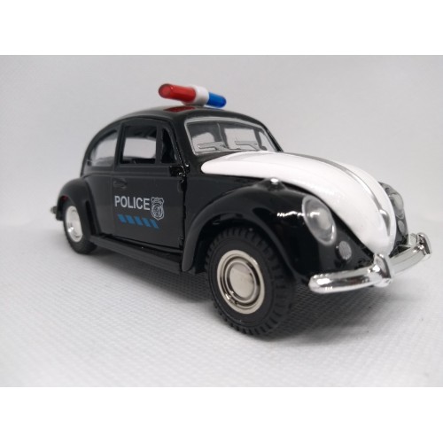 Miniatura de Fusca Polícia 1:32