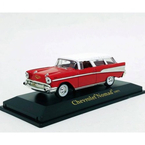 Miniatura Chevrolet Nomad 1957 (Vermelho) - 1:43 Yat Ming