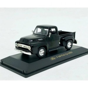 Miniatura Ford F 100 Pick Up 1953 (Preto) - 1:43 Yat Ming