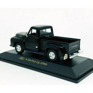 Miniatura Ford F 100 Pick Up 1953 (Preto) - 1:43 Yat Ming